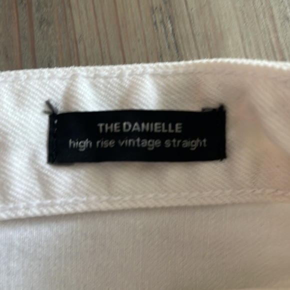 NWT Joe's Jeans x WEWOREWHAT Vintage High Rise Straight Danielle in Bone Sz 30 - Picture 6 of 10